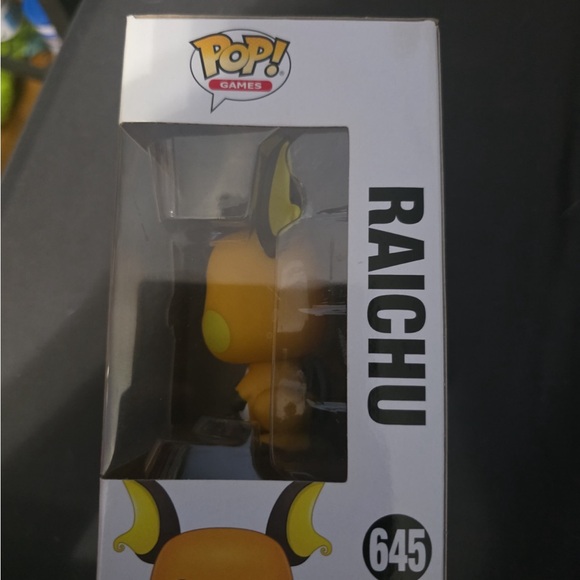Funko Pop! Games Raichu Figure - Yellow and Brown - Picture 4 of 6